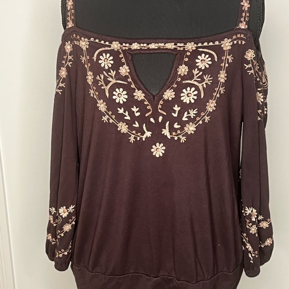 Boston Proper Rich Brown Garment